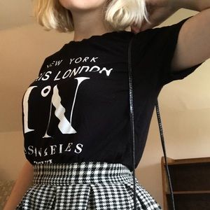 CLEARANCE black no. 1 cities paris t shirt